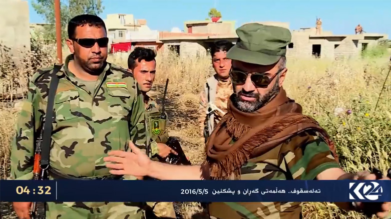 Peshmerga Commander Major General Wahid Kovli died at the age of 46 in Duhok, Kurdistan Region, Feb. 3, 2017. (Photo: Kurdistan24 / Archive)